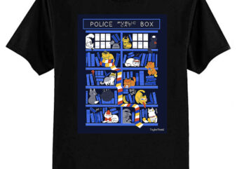 Library Box Who Classic T-Shirt