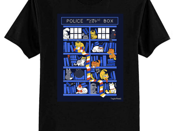 Library box who classic t-shirt