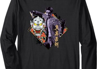 Like a Dragon & Yakuza Goro Majima Long Sleeve T-Shirt