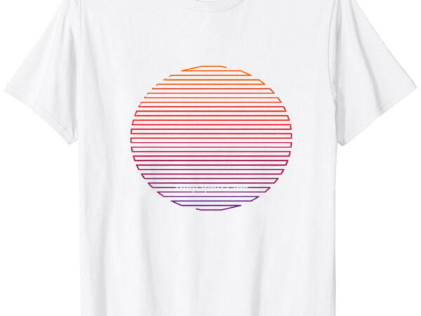 Linear light tri-blend t-shirt