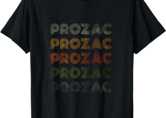 Love Heart Prozac Tee Grunge Vintage Style Black Prozac T-Shirt