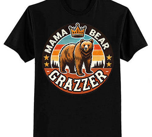 Mama bear grazer long sleeve t-shirt ltsp