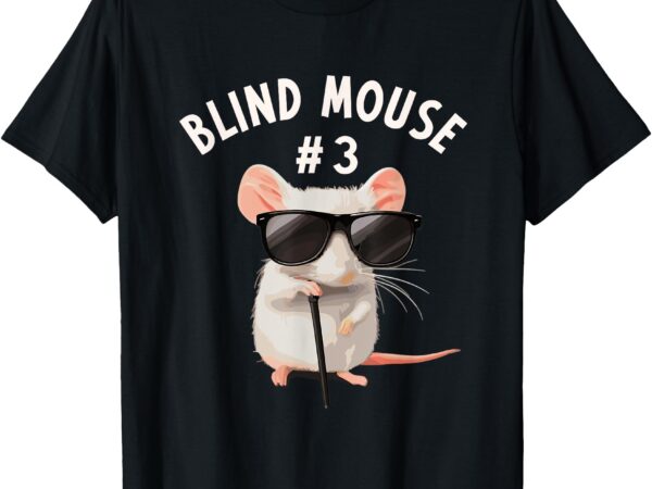 Matching group outfit #3 of 3 – three blind mice costume t-shirt