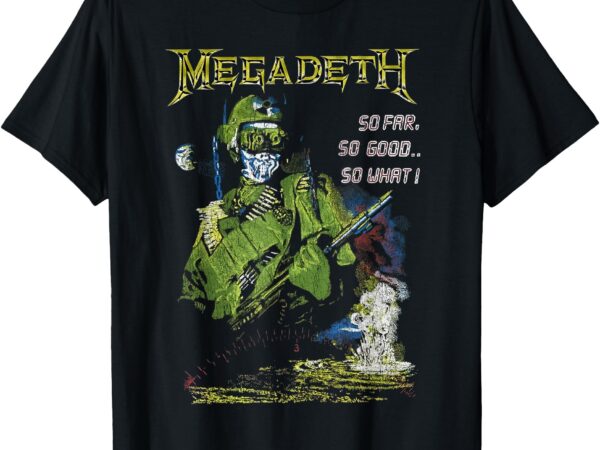 Megadeth – so far, so good, so what, explosion t-shirt