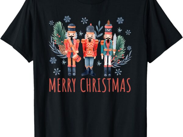 Merry christmas nutcracker ballet festive xmas men women t-shirt