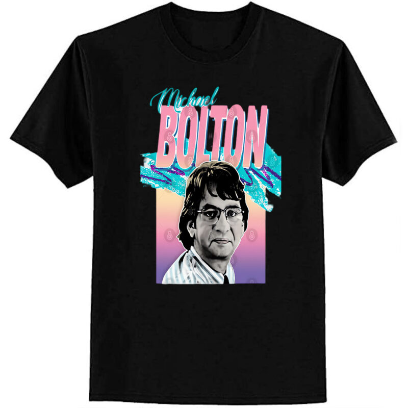 Michael Bolton Office Space Aesthetic 90s Design T-Shirt