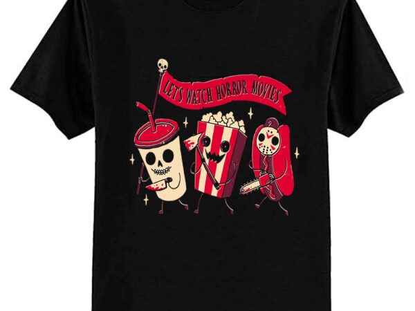 Midnight horror movie t-shirt