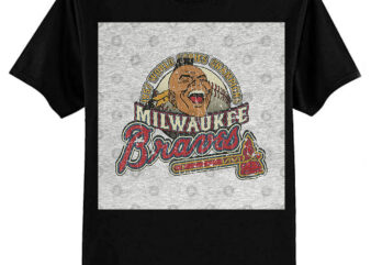 Milwaukee Braves World Champions 1957 T-Shirt