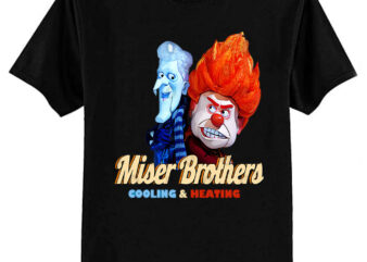 Miser Brothers Cooling & Heating T-Shirt