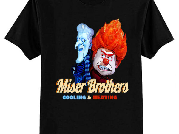 Miser brothers cooling & heating t-shirt