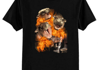 Moo Deng Is Fire! T-Shirt