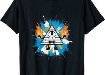 Mountain Gravity Oregon USA Adventure Awaits Falls Life Eye T-Shirt