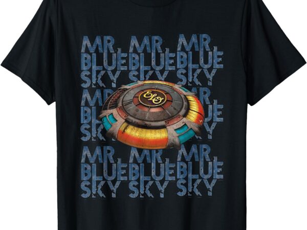 Mr. blue sky for blue lovers elo t-shirt