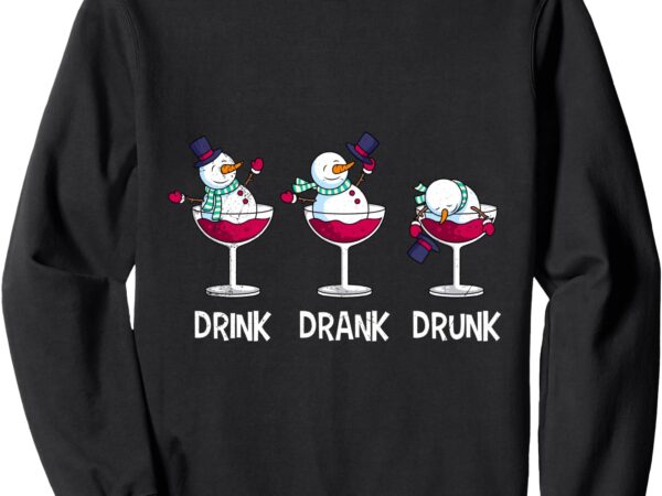 Mulled wine drink drank drunk funny mulled wine women sweatshirt