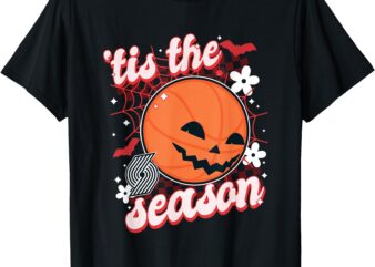 NBA Portland Trail Blazers Halloween Spooky Season T-Shirt