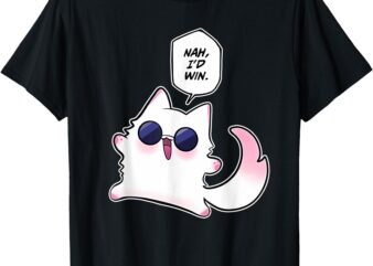 Nah I’d Win Gojo Cat Meme T-Shirt