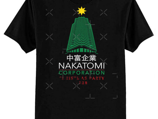 Nakatomi corporation christmas party tower classic t-shirt