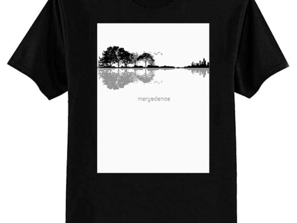 Nature guitar classic t-shirt