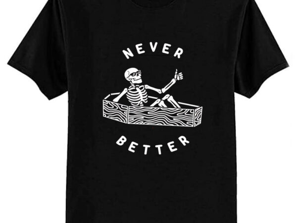 Never better tri-blend t-shirt