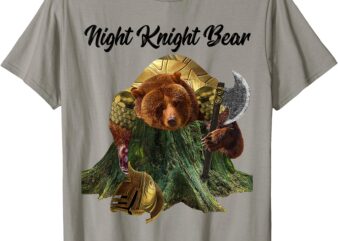 Night Knight Bear T-Shirt