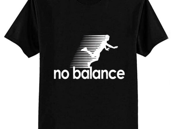 No balance white logo t-shirt