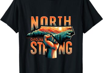 North Carolina Strong Support for Carolina Strong NC State T-Shirt