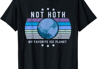 Not Hoth Alien Romance Ice Planet graphic T-Shirt