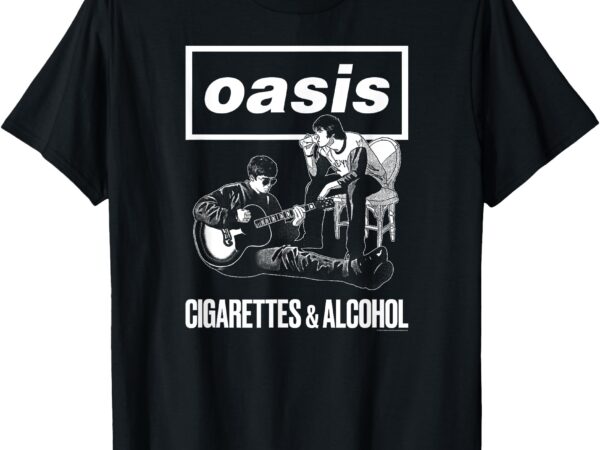 Oasis – cigarettes and alcohol t-shirt