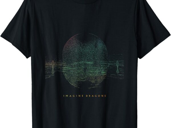 Official imagine dragons distress fade t-shirt