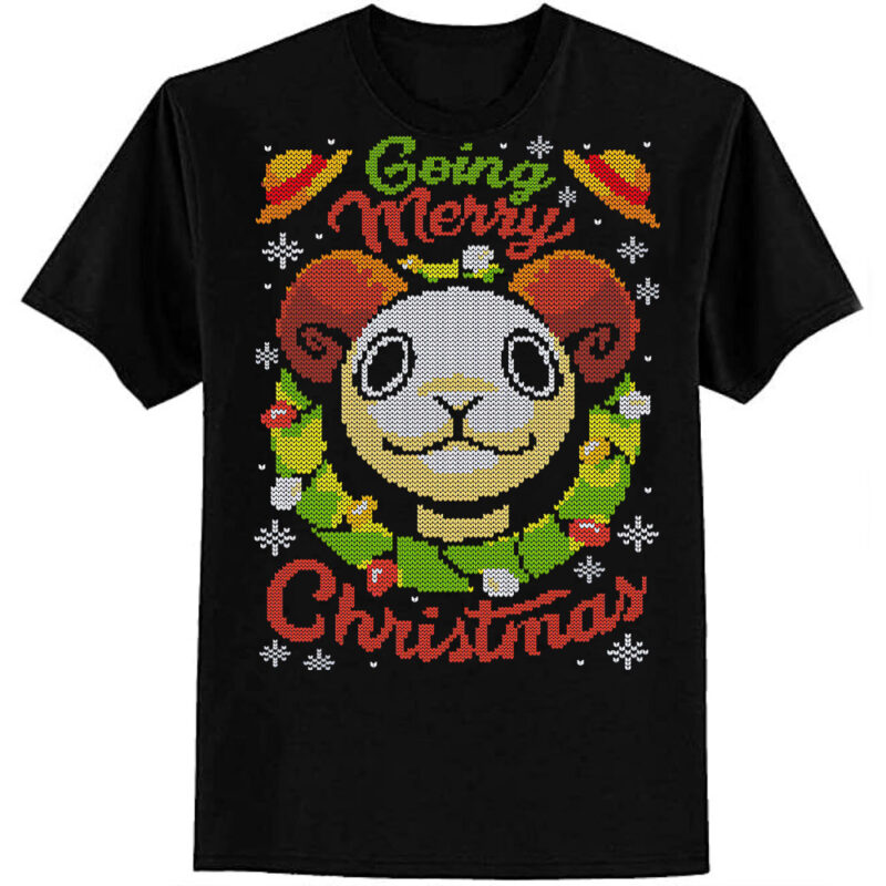 One Piece – Going Merry Christmas Ugly Sweater Classic T-Shirt