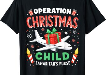 Operation Christmas Child Funny Family Matching Xmas T-Shirt