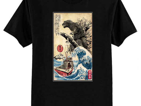 Orca in japan t-shirt