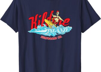 Outer Banks Island Chicken Kildare Island Surfboard Co. T-Shirt