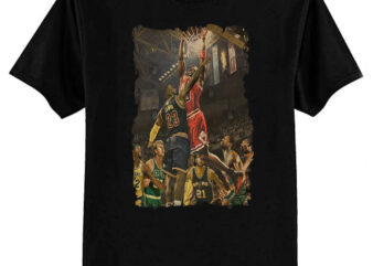 Over The Top, Many Great Basketball Players But The Greatest is Only One T-Shirt