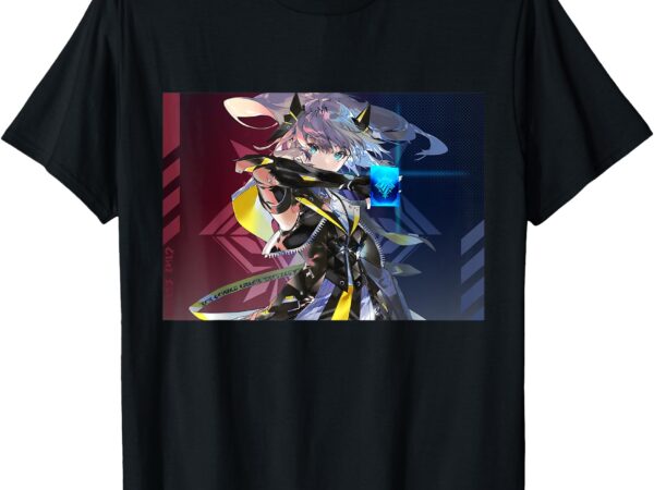 Pso2 new genesis line strike t-shirt t-shirt