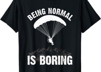 Paramotor Art For Men Women PPG Paramotor Lover Paramotoring T-Shirt