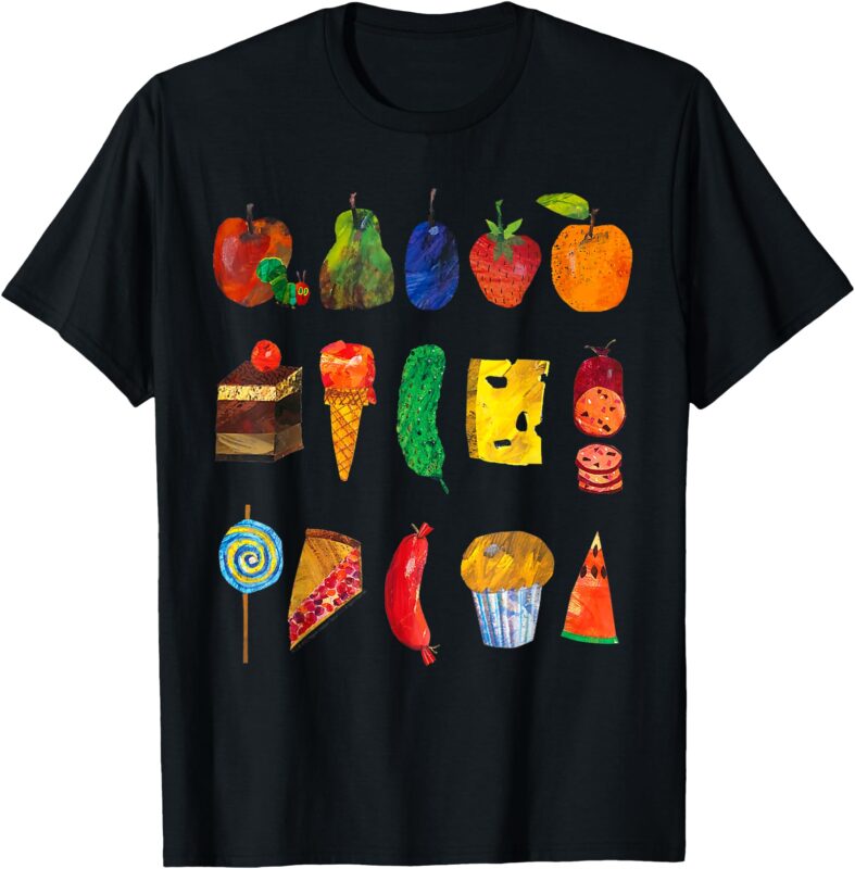 Party Food Caterpillar Funny T-Shirt