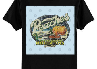 Peaches Records & Tapes 1975 T-Shirt