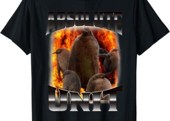 Pesto Penguin Funny Absolute Unit Bootleg Rap Fire T-Shirt