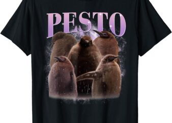 Pesto The Penguin Cute Pesto Penguin For Animals Lovers T-Shirt