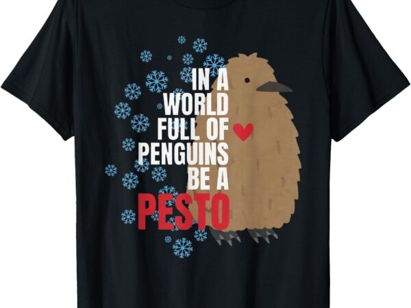 Pesto the penguin more to love absolute unit viral meme t-shirt