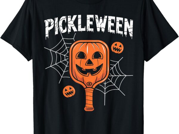 Pickleween halloween pickleball players t-shirt