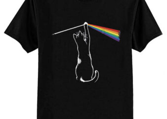 Pink Floyd Funny Cat T-Shirt