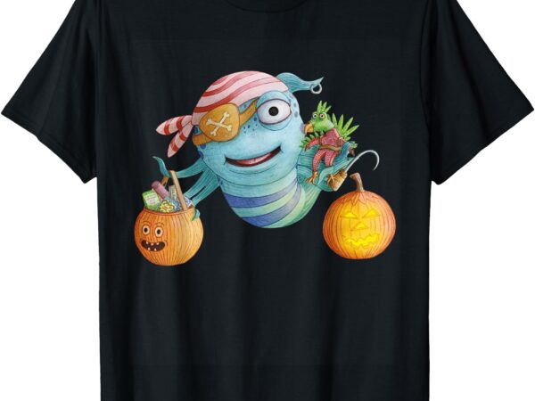 Pout pout fish halloween essentials kid t-shirt