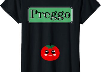 Preggo Sauce Funny Maternity Halloween Costume Tomato Sauce T-Shirt