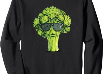 Pretty Broccoli Costume for Vegetable Lovers Sweatshirt