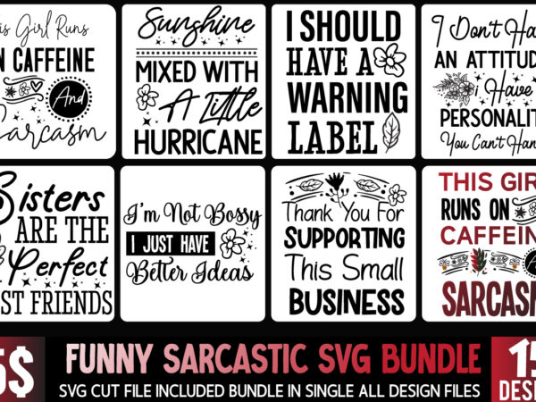 Funny t-shirt design bundle, sarcastic svg bundle, sarcastic bundle,sarcastic svg,sarcastic svg bundle,sarcastic sublimation png, funny svg