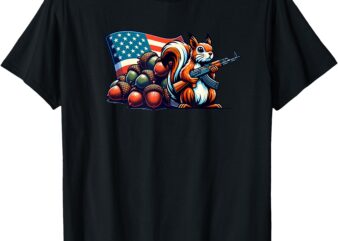 Protect Your Nuts & the 2nd Amendment – Squirrel T-Shirt