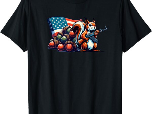 Protect your nuts & the 2nd amendment – squirrel t-shirt