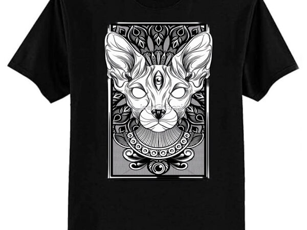 Psychedelic sphynx classic t-shirt